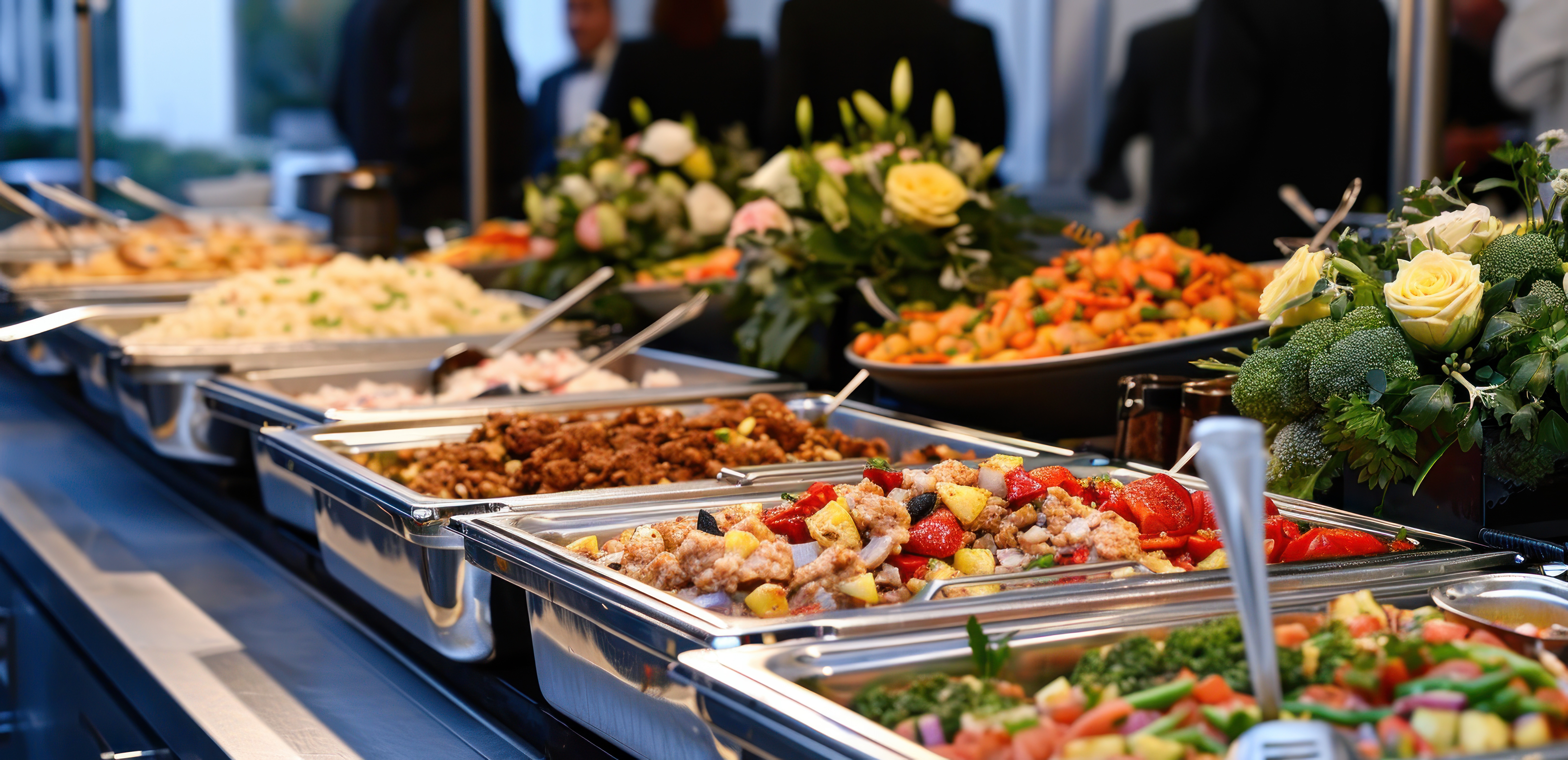 Wedding Catering Setup